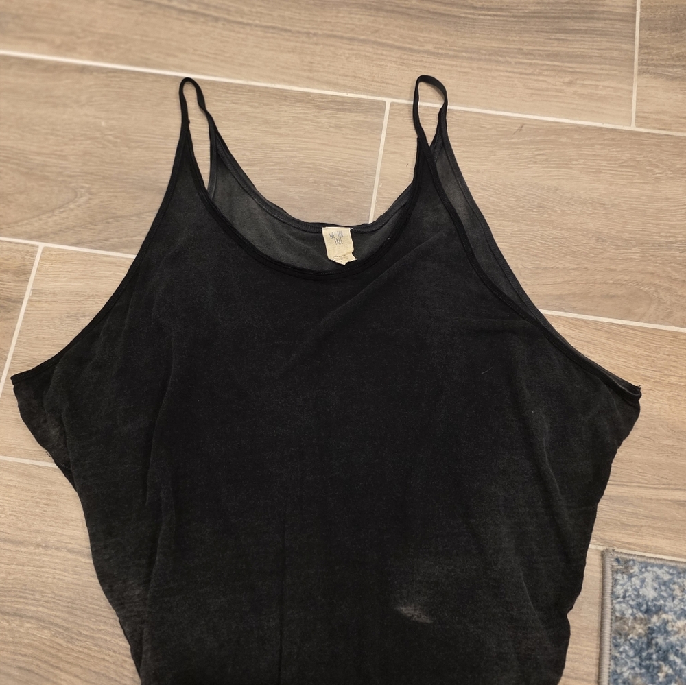 We The Free Black Sleeveless Tank